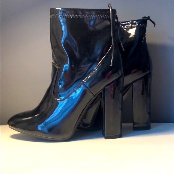 Patent Booties - Picture 2 of 4